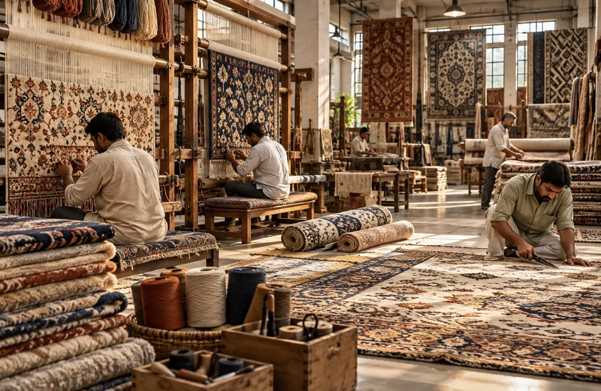 Carpets & Rugs sourcing from India
